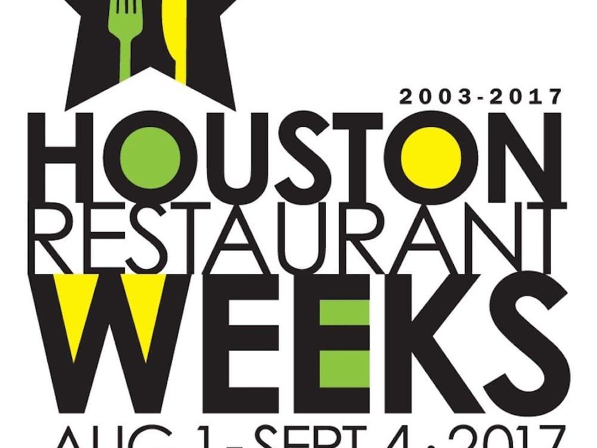 Houston Restaurant Weeks HRW 2017 logo Cleverley Stone