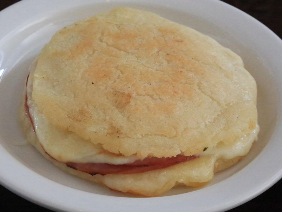 Houston Restaurant Weeks Latin Bites July 2013 breakfast sandwich