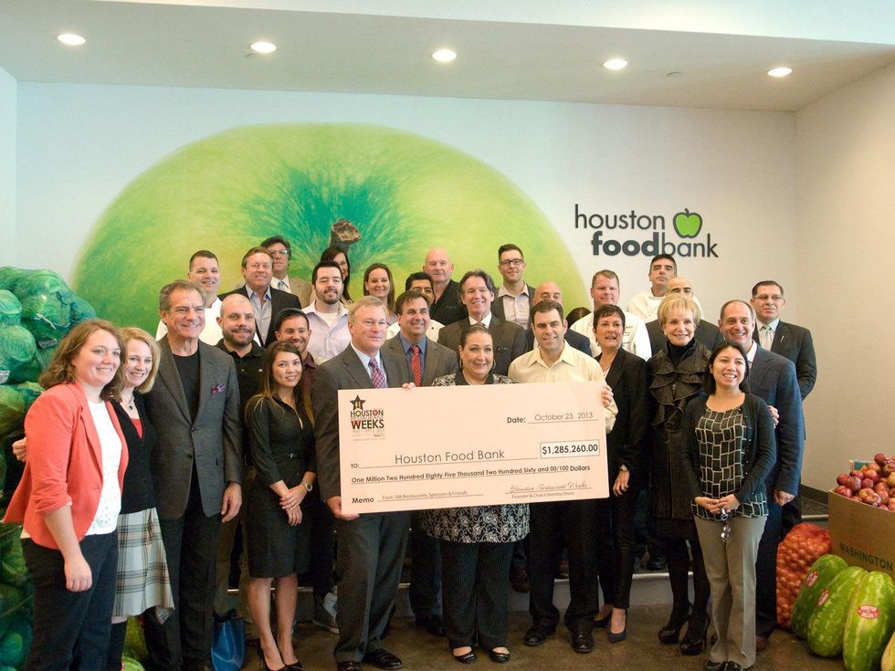 Houston Restaurant Weeks total reveal conference October 2013