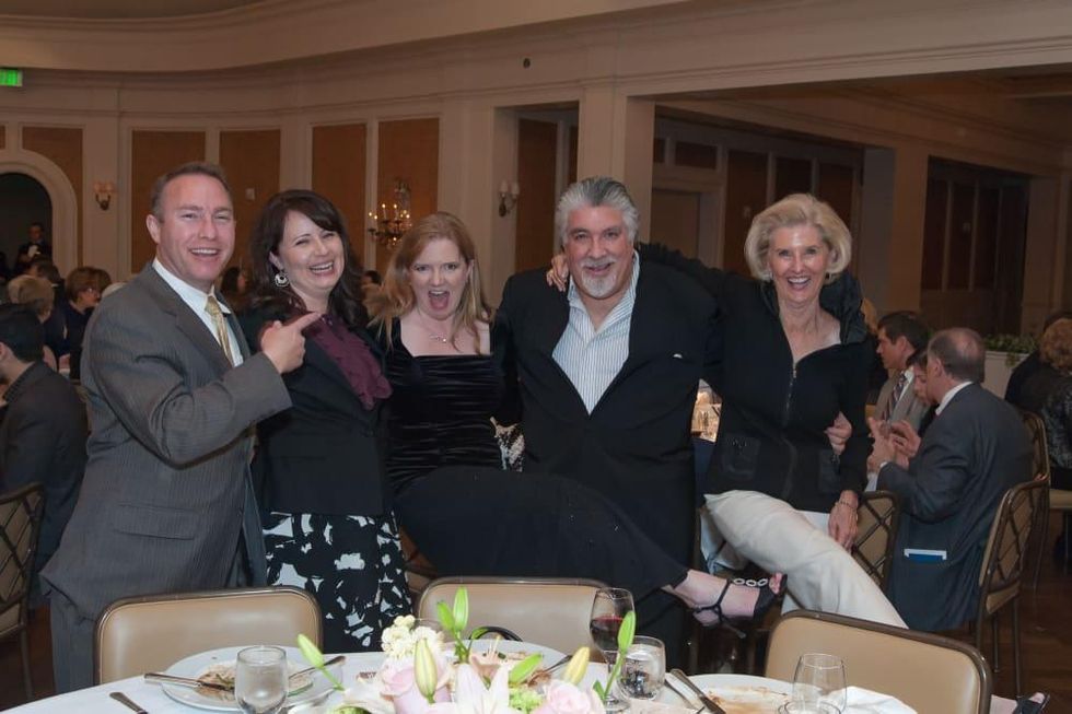 Houston, River Oaks Chamber Orchestra Gala, October 2015, Aaron and Alison Moss, Alecia Lawyer, Andre\u0301s Ca\u0301rdenes, Terrylin Neale