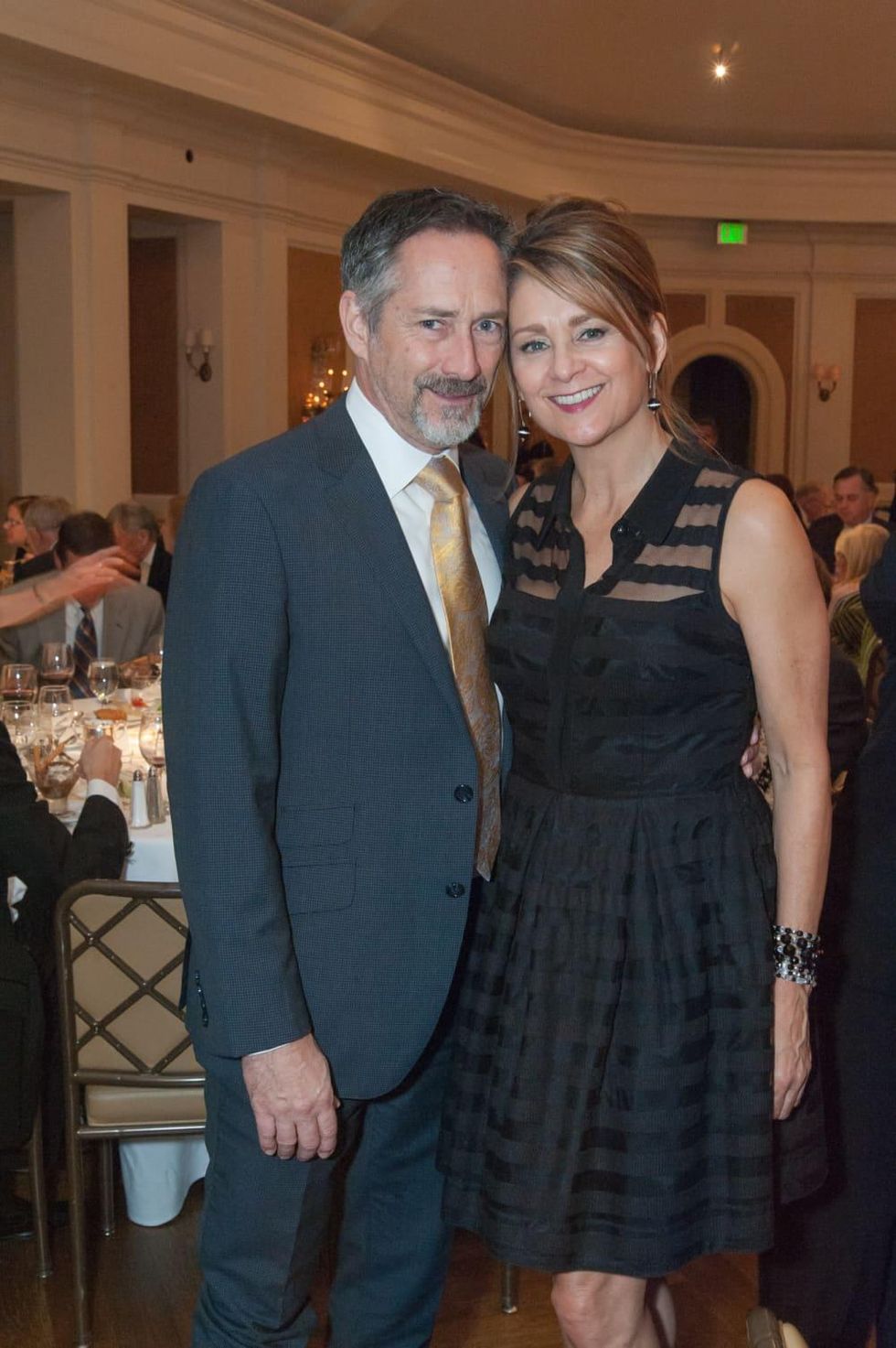 Houston, River Oaks Chamber Orchestra Gala, October 2015, Jim Lawrence and Susan Blair