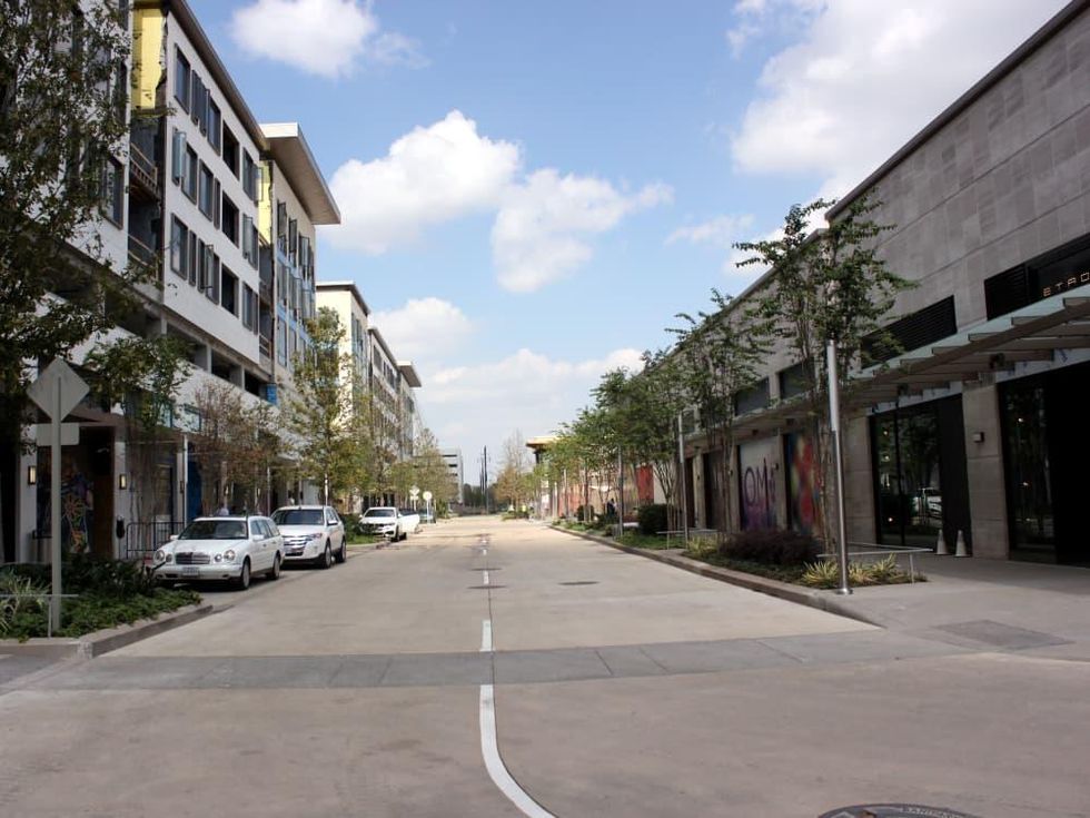 Houston, River Oaks District, October 2015, complex road