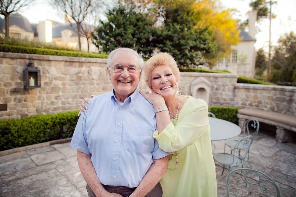 Houston, Robert Draper book signing, September 2015, Gene and Bet Amante