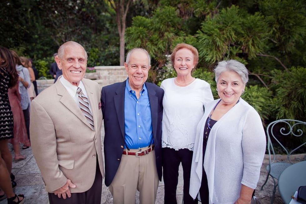 Houston, Robert Draper book signing, September 2015, Ronnie Glauser, Dr. Charles De John, Beverly McCoy and Tanya De John