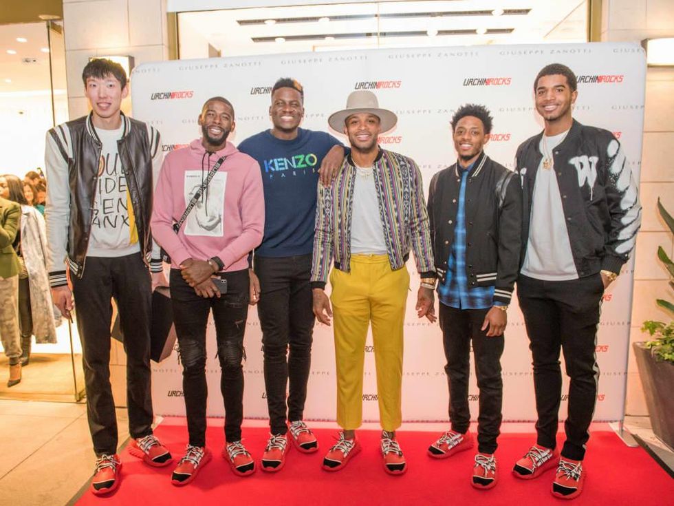 Houston Rockets Giuseppe Zanotti Urchin Rocks sneakers