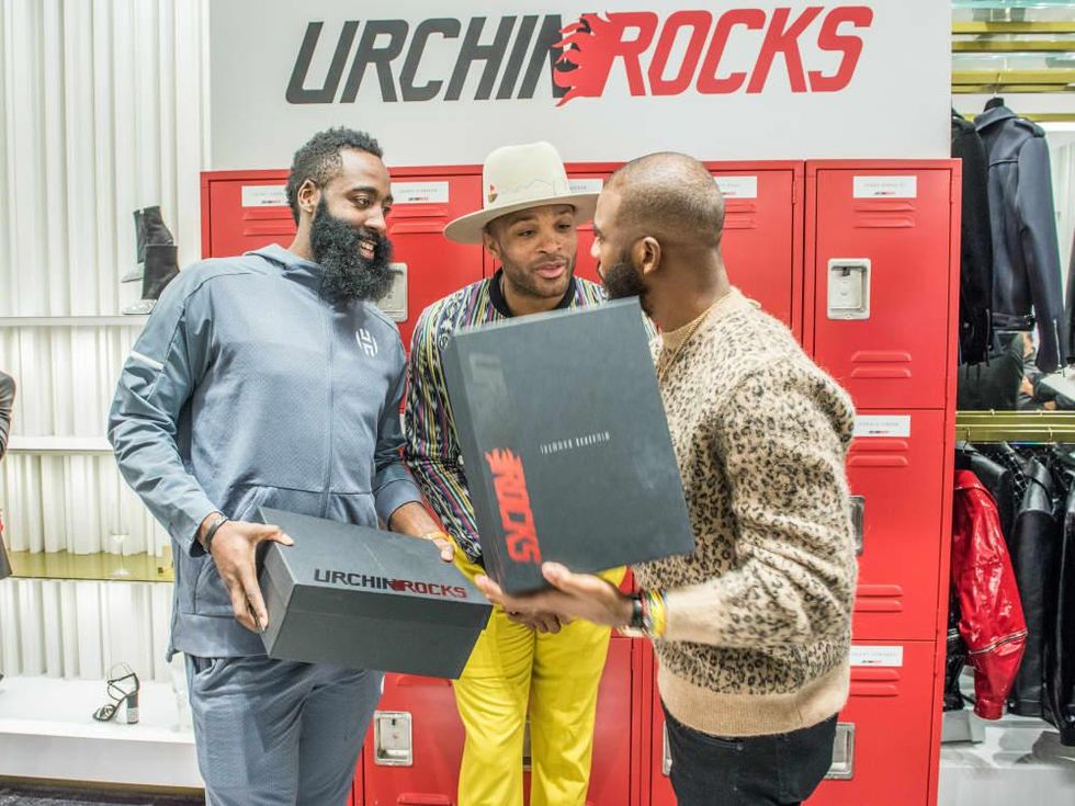 Houston Rockets Giuseppe Zanotti Urchin Rocks sneakers