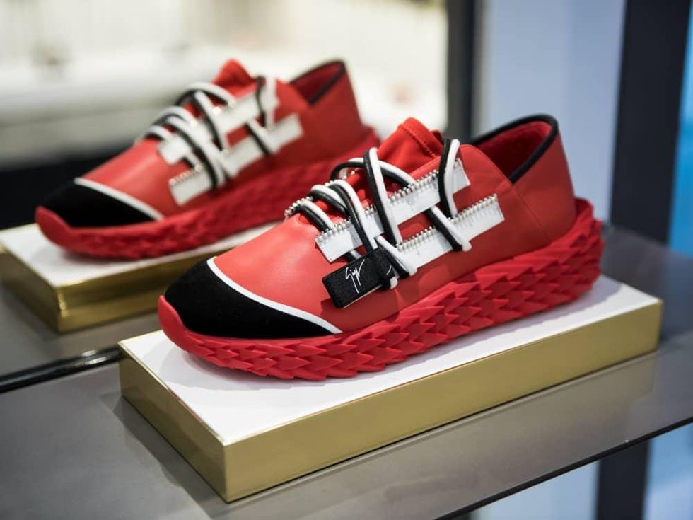 Houston Rockets Giuseppe Zanotti Urchin Rocks sneakers