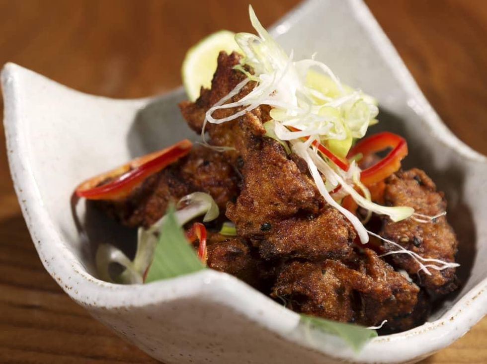 Houston, Roka Akur, Fried chicken aioli