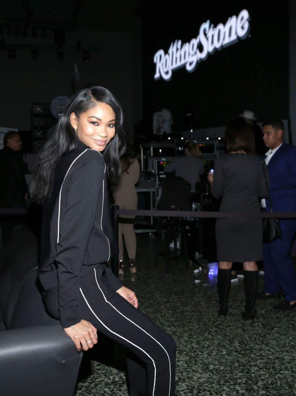 Houston, Rolling Stone Super Bowl party, Jan 2017, Chanel Iman