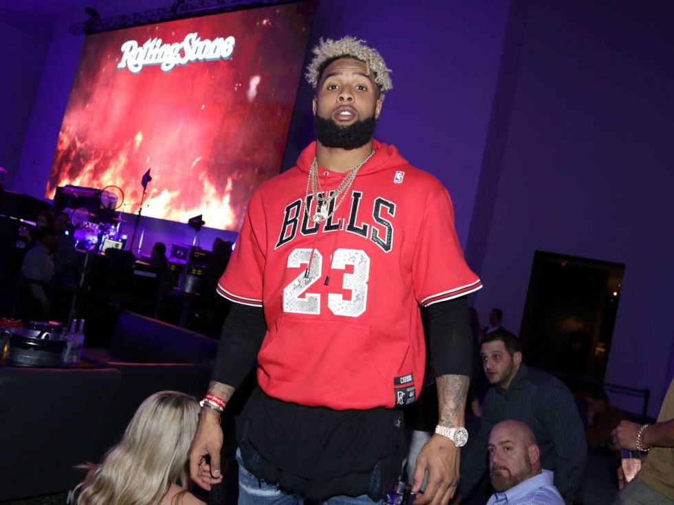 Houston, Rolling Stone Super Bowl party, Jan 2017, Odell Beckham Jr.