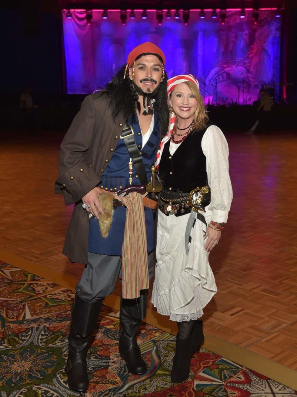 Houston, Ronald McDonald House Boo Ball, Oct. 2016, Jan Mendenhall, Oniel Mendenhall