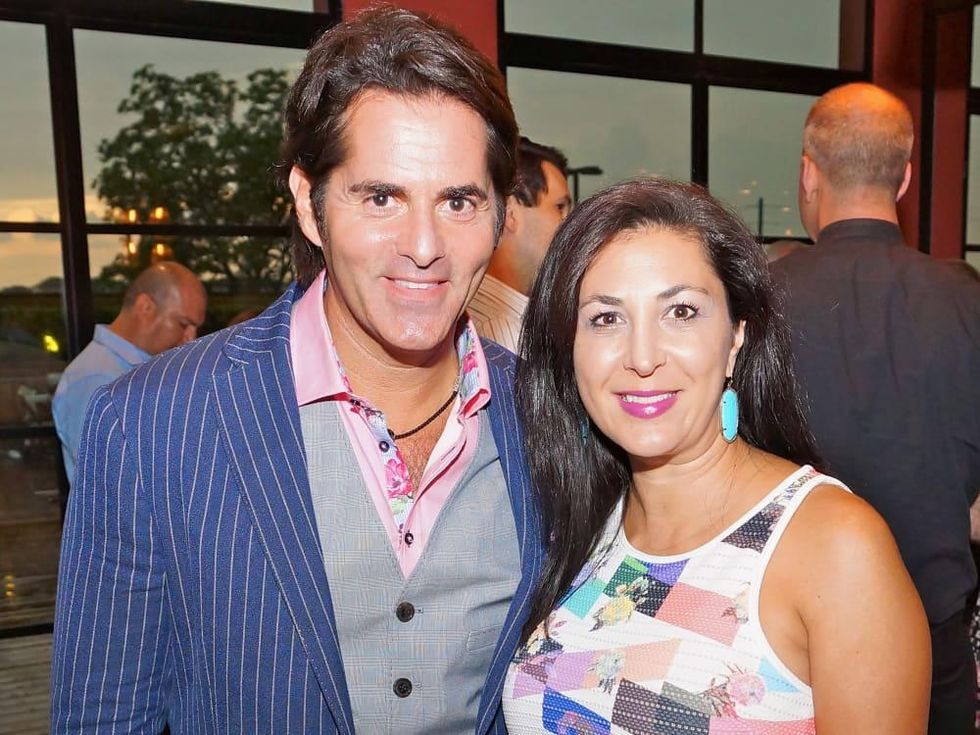 Houston, Roseann Rogers and Lara Bell birthday party, August 2015, Michael Garfield and Deborah Elias