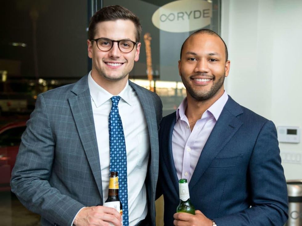 Houston, RYDE/Rose Foundation event, Oct. 2016, Aaron Charbonnet, Chris Burns