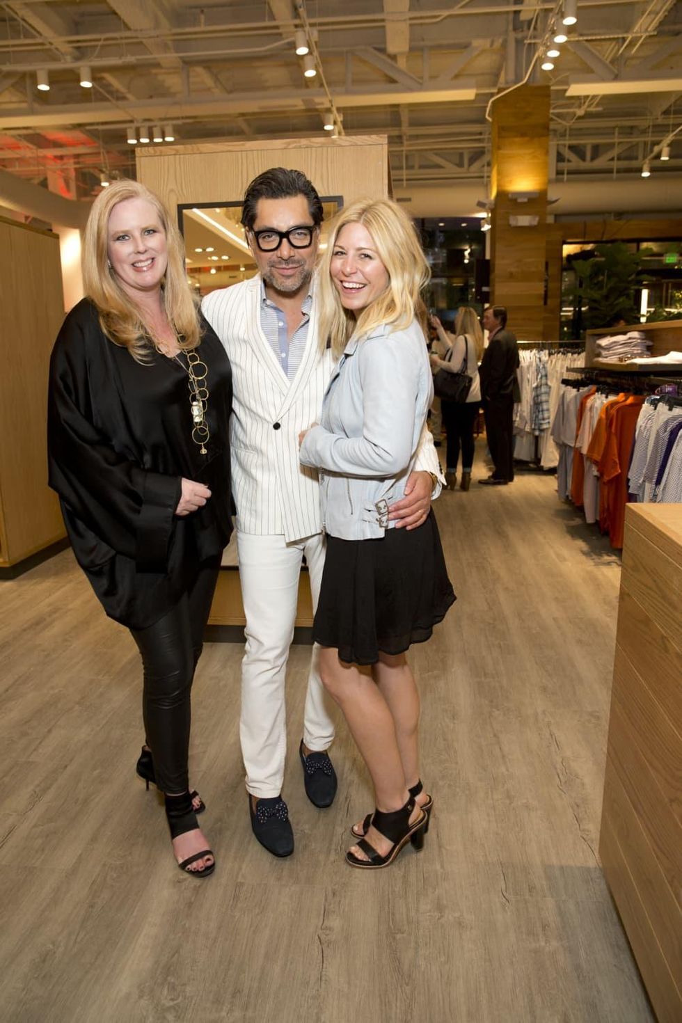 Houston, Saint Bernard opening party, April 2016, Suzanne Droese, Ceron, Ashleigh Goyer