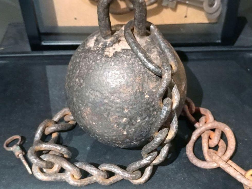 Houston, sex trafficking in Houston, August 2017, ball and chain