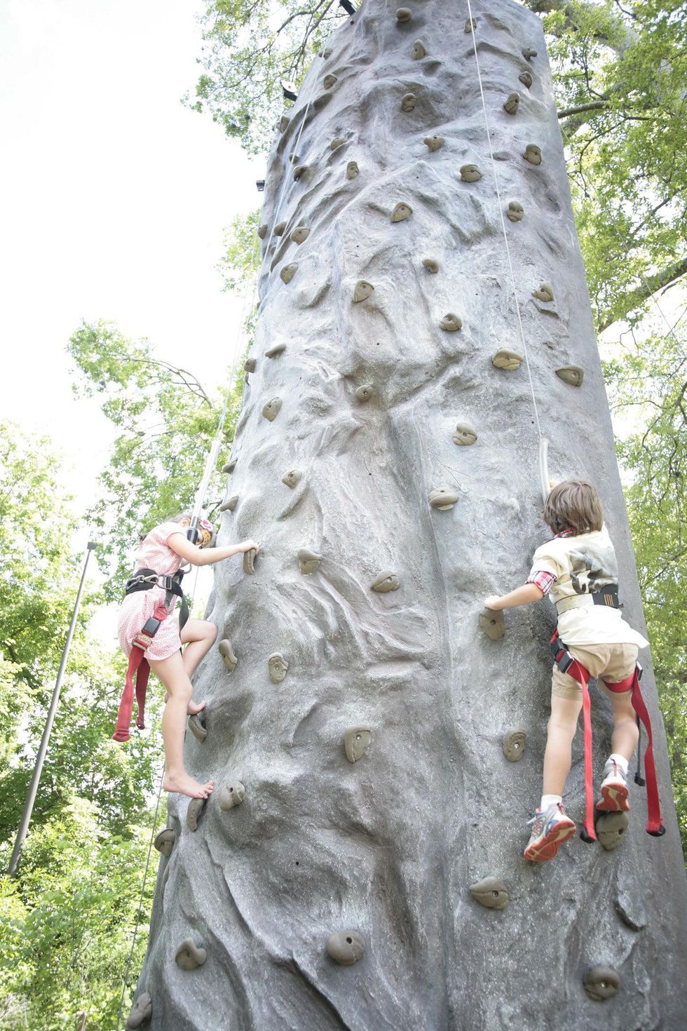 Houston, Shelby, Texas Childrens Ambassadors Party, May 2015, rock climbing wall