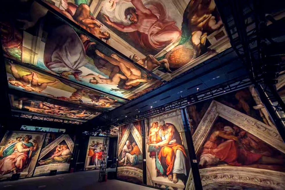 Houston Sistine Chapel exhibition