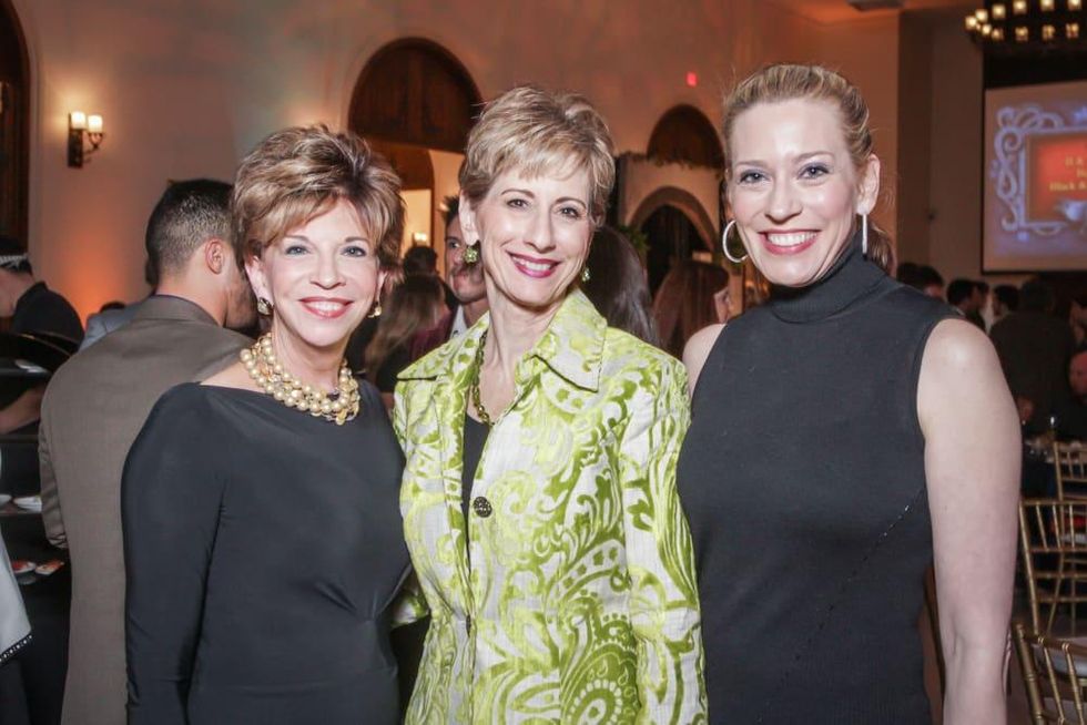 Houston, Social Book 2016 Launch Party, January 2016, Vicki Rizzo, Linda Kuykendall, Mauri Oliver