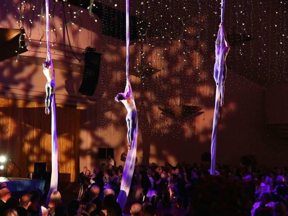 Houston, Society for the Performing Arts, April 2017, Blue Lapis aerial dance company