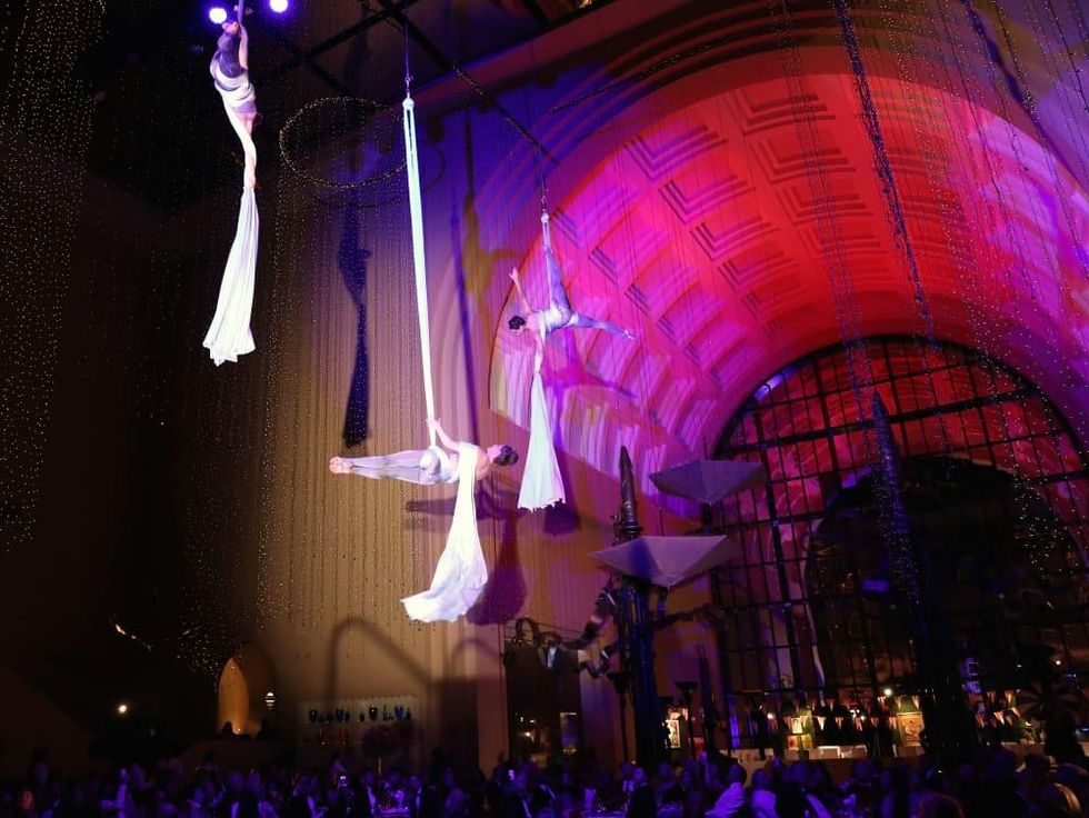 Houston, Society for the Performing Arts, April 2017, Blue Lapis aerial dance company