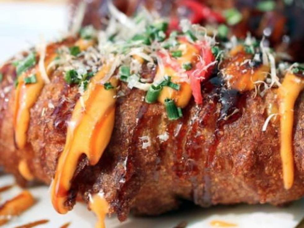 Houston, Soma Sushi, September 2015, Japanese corn dog