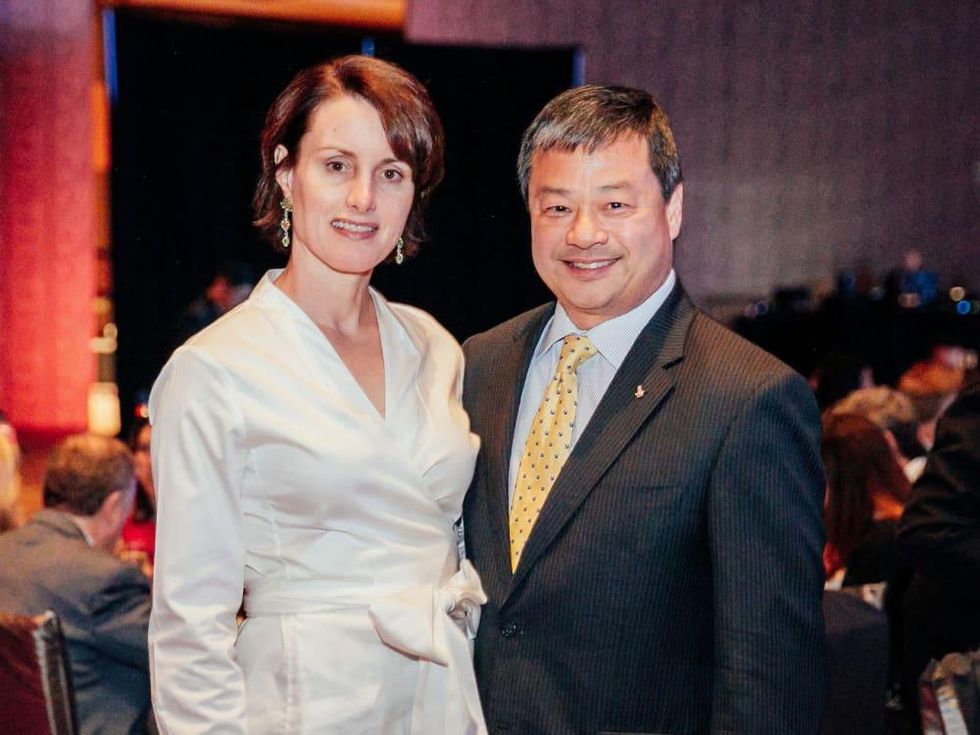 Houston, Space Center Houston Galaxy Gala, April 2017, Dr. Karen Chiao, Dr. Leroy Chiao