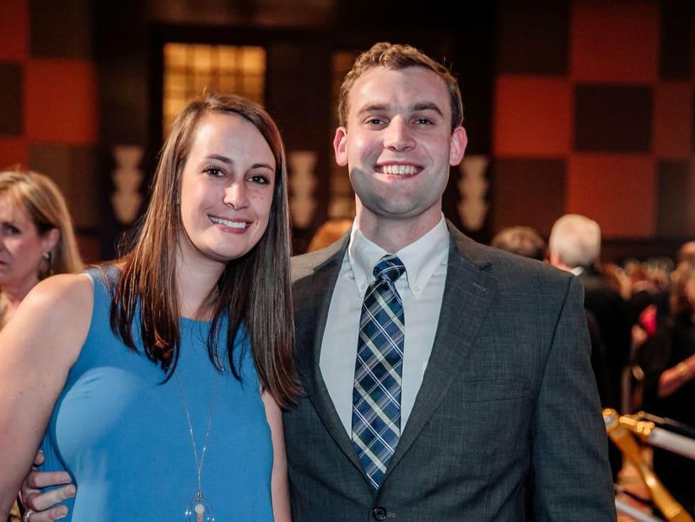 Houston, Space Center Houston Galaxy Gala, April 2017, Haley Leffler, Chris Calkins