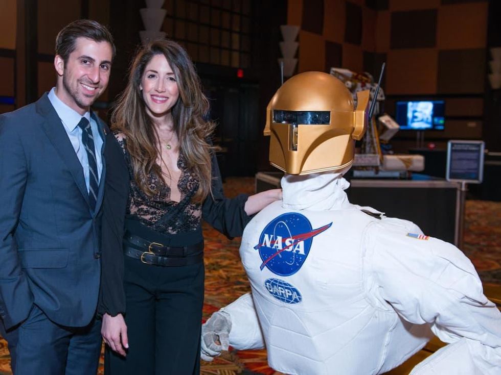 Houston, Space Center Houston Galaxy Gala, April 2017, Jay Zeidman, Anat Zeidman, NASA Robonaut