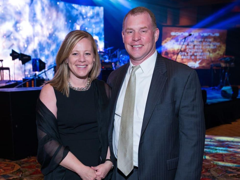 Houston, Space Center Houston Galaxy Gala, April 2017, Trini Reed, Nate Reed