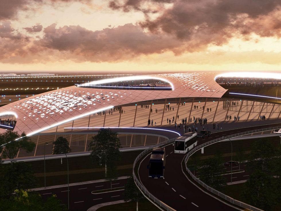 Houston Spaceport at Ellington Field rendering 2