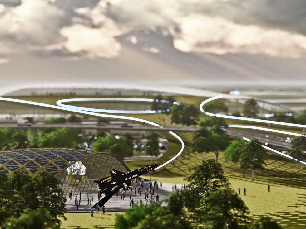 Houston Spaceport at Ellington Field rendering 6