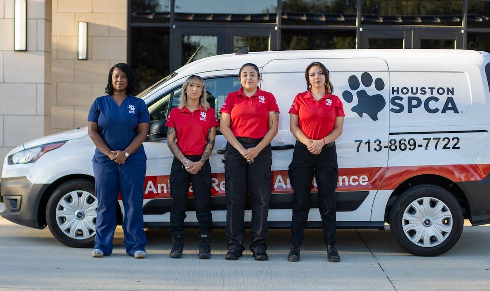 Houston SPCA animal ambulance
