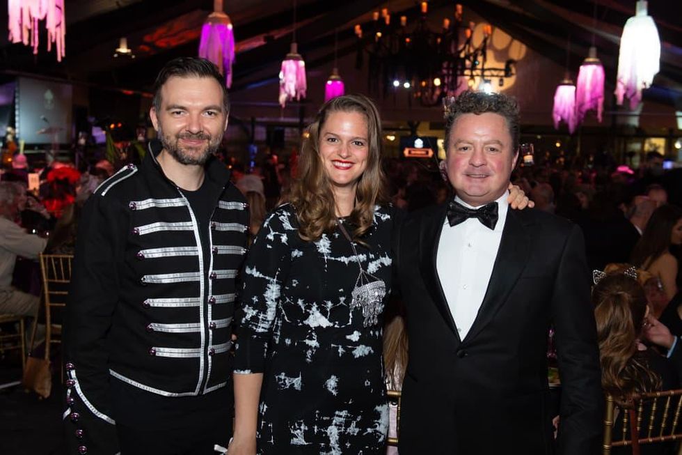 Houston SPCA gala 2021 Andrew Linch, Katie Melby, Adam Adams