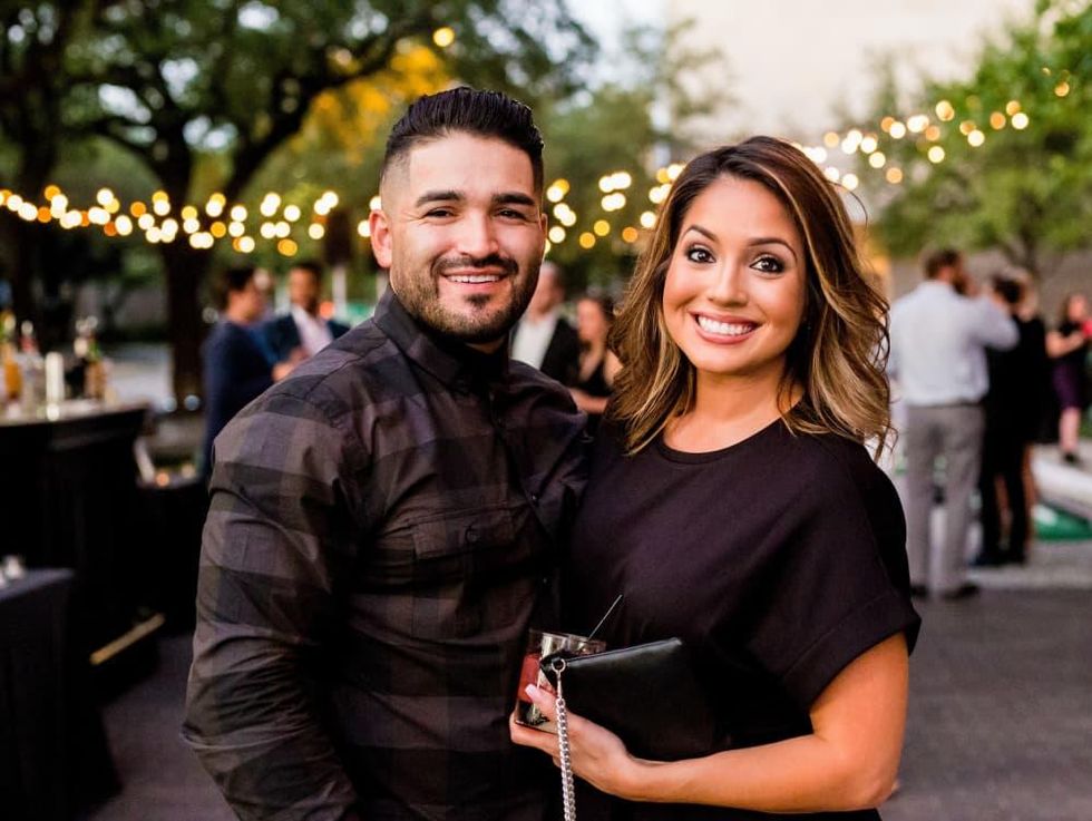 Houston, SportsMap launch party, October 2017, Franky Cardona, Jennifer Cardona