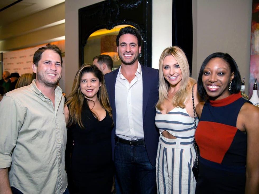 Houston, SportsMap launch party, October 2017, Nick Scurfield, Marcy de Luna, Lane Craft, Chita Craft, Brittaney Wilmore