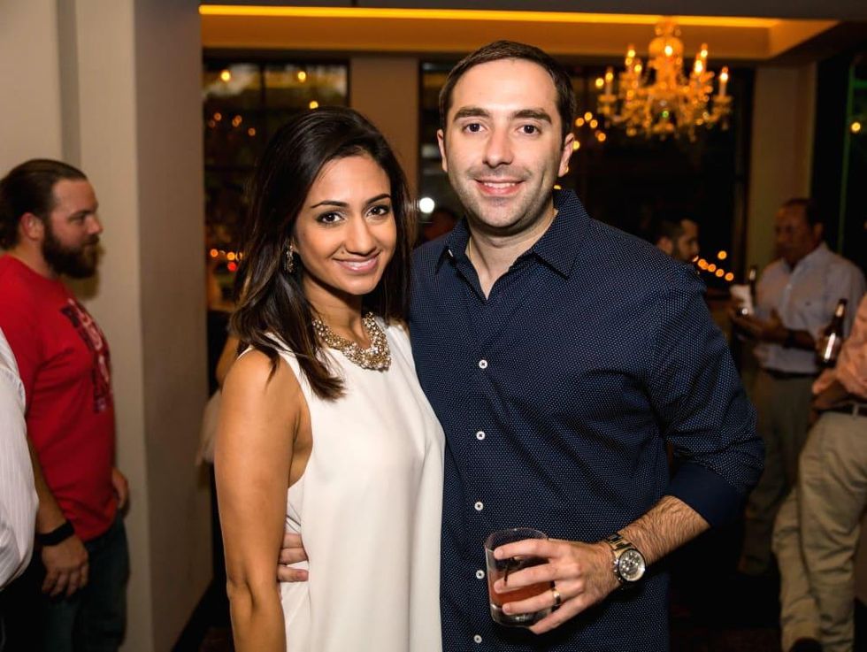 Houston, SportsMap launch party, October 2017, Rashi Vats, Daniel Gotera