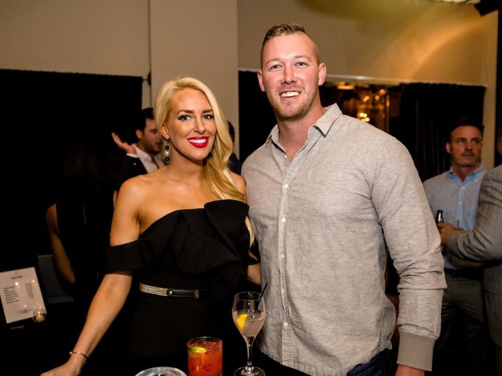 Houston, SportsMap launch party, October 2017, Robin Carlin, Kyle Martens