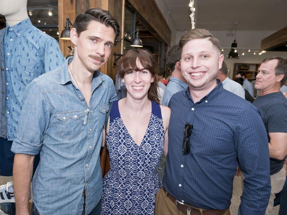 Houston, Stag Provisions opening party, June 2015, Ethan Smith, Sydnee Lucas, Kiko Velez