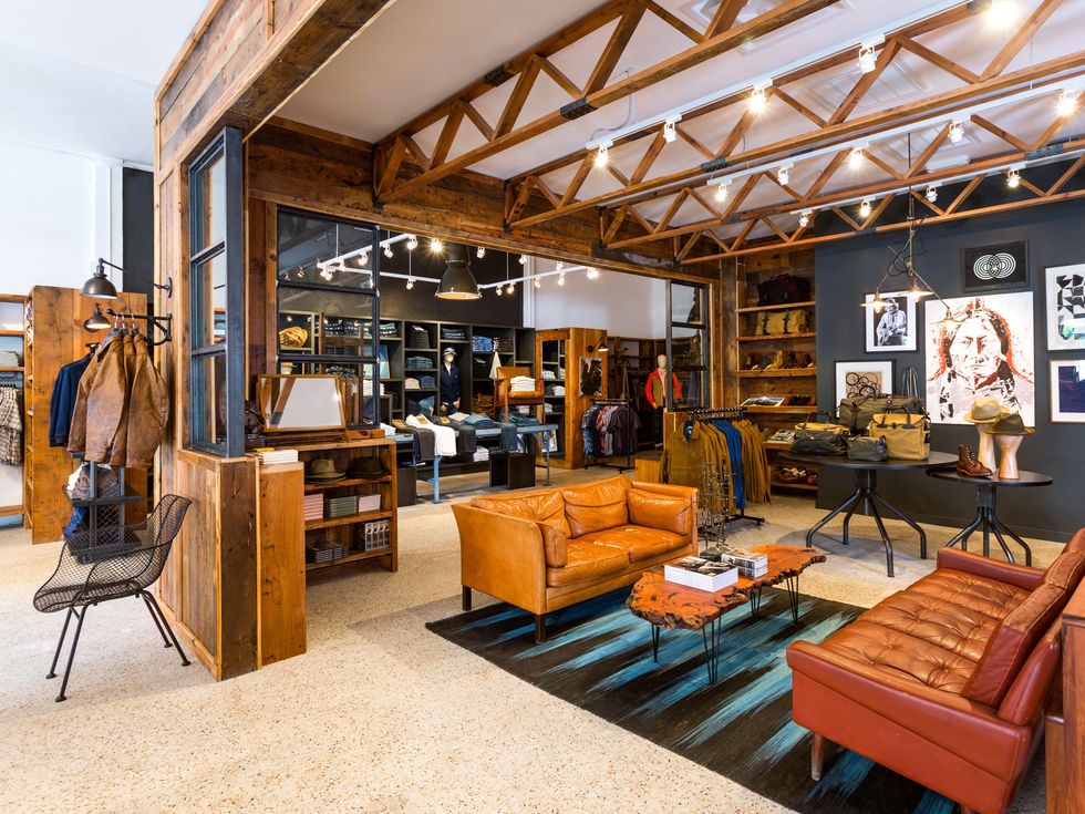 Houston, Stag retail store, interior, June 2015