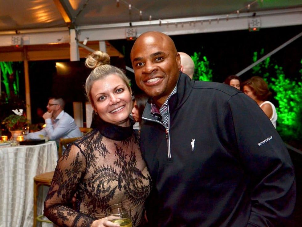 Houston, Susie Bean Gives fundraiser, Dec 2016, Rick Smith, Dr. Layla Salek