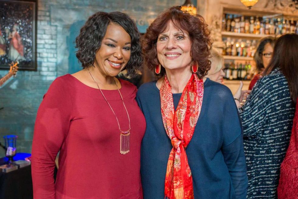 Houston Sweethearts, Feb. 2016, Deborah Duncan, Donna Vallone