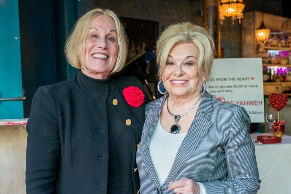 Houston Sweethearts, Feb. 2016, Elsie Eckert, Sydney Faust