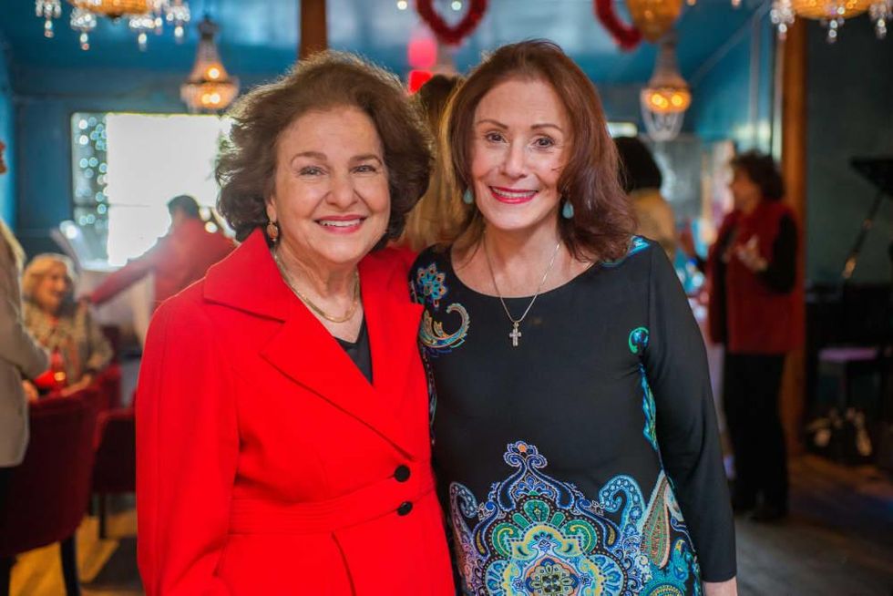 Houston Sweethearts, Feb. 2016, Joann Crassas , Darla Lexington