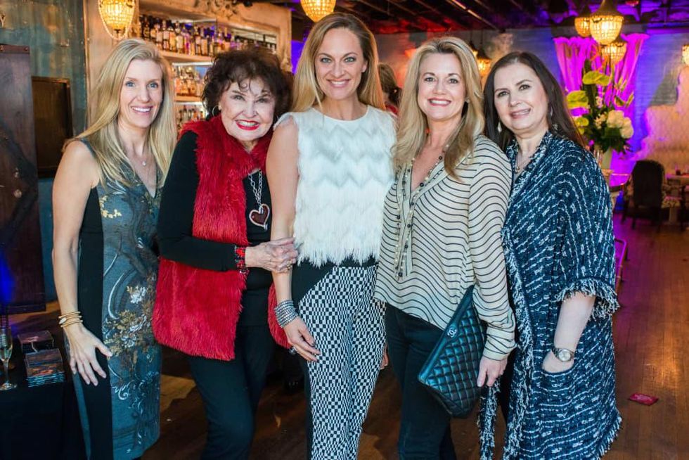 Houston Sweethearts, Feb. 2016, Michelle Smith, Warner Roberts, Rachel Regan, Millette Sherman, Sylvia Forsythe