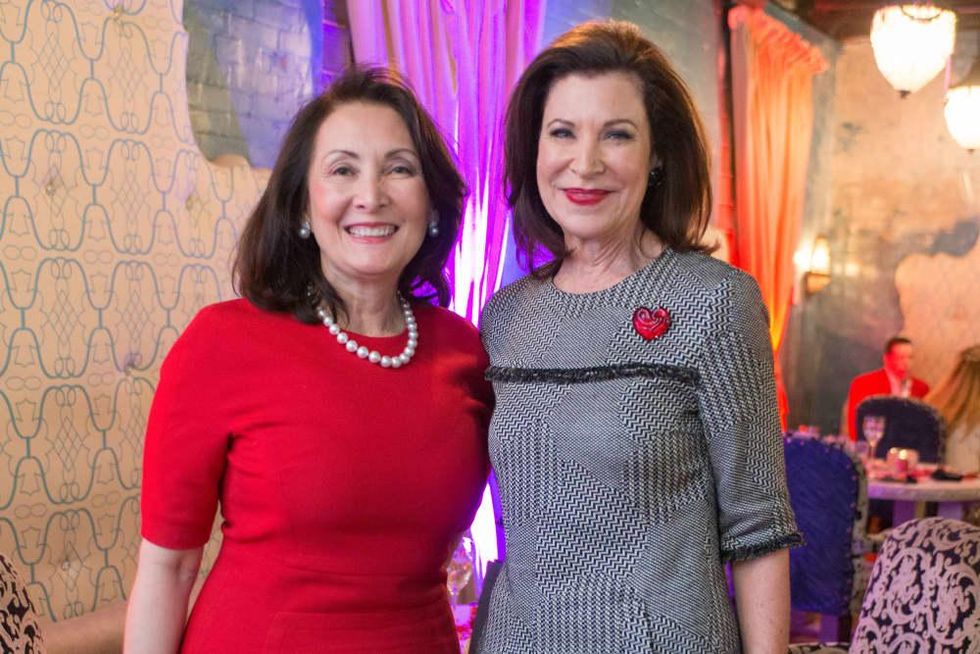 Houston Sweethearts, Feb. 2016, Penny Loyd and Betty Hrncir