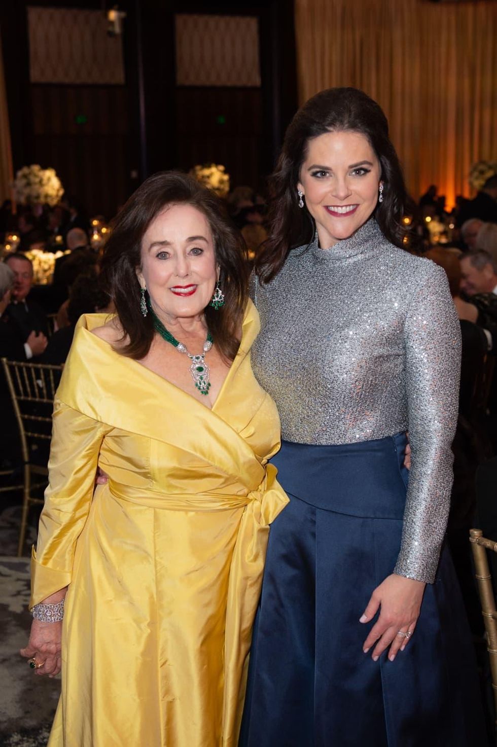 Houston Symphony Ball 2022 Betty Tutor and Ann Ayre