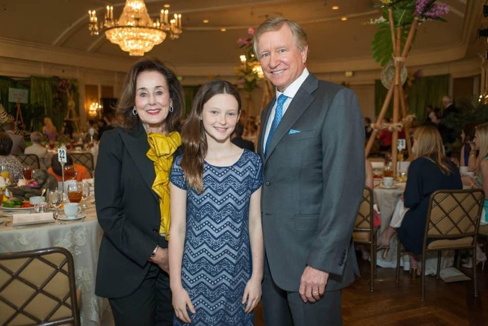 Houston Symphony Children's Fashion Show, March 2016, Betty Tutor, Layla Tutor, Jesse Tutor