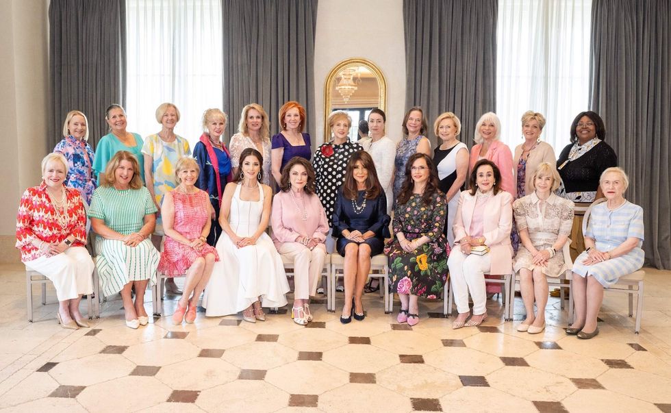 Houston Symphony League Versailles luncheon 2025