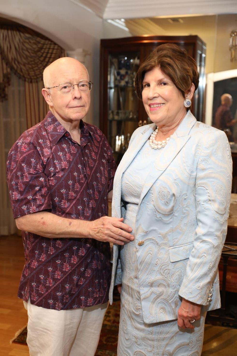 Houston Symphony opening night gala 2020 Miles O. Smith and Ms. Priscilla R. Angly