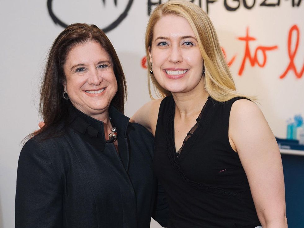 Houston Symphony YP MozART and Mixers May 2013 Deborah Colton and Georgia McBride